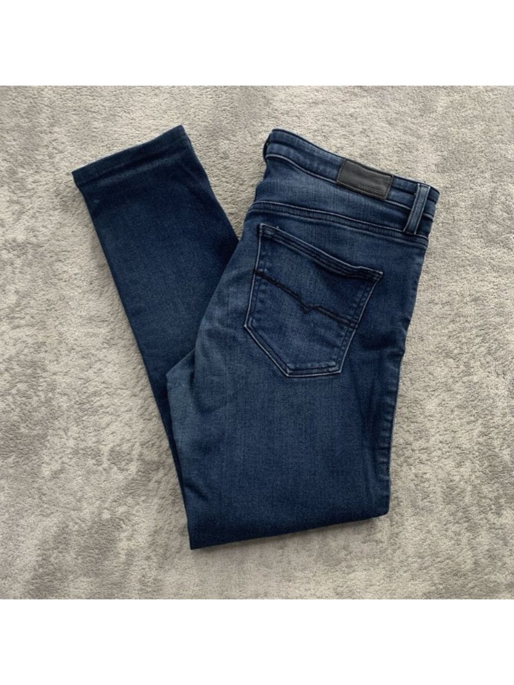 Diesel Doris Super Slim Skinny Jeans Womens 31x25” Blue Stretch Denim Low Rise